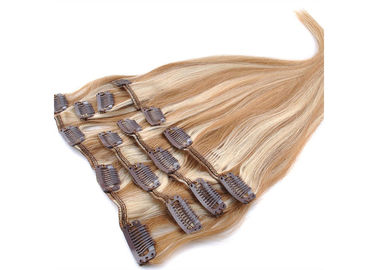 China De gouden Klem in Natuurlijke Haaruitbreidingen, verdubbelt Weft 100 Remy Klem in Haaruitbreidingen leverancier