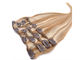 De gouden Klem in Natuurlijke Haaruitbreidingen, verdubbelt Weft 100 Remy Klem in Haaruitbreidingen leverancier